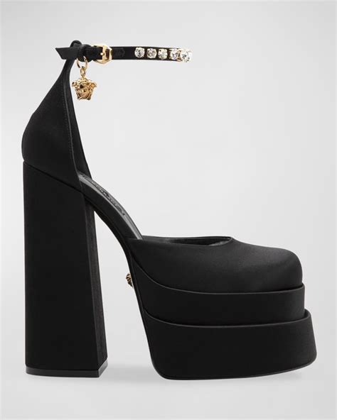 versace heels medusa dupe|versace platform heels medusa.